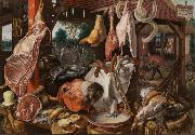 Pieter Aertsen Butcher's Stall (mk14) oil